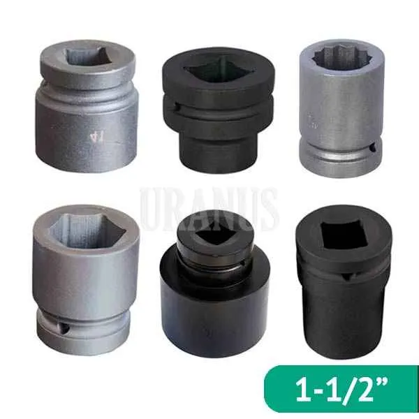 Головка торцевая ударная стальная DIN 3129 1-1/2"